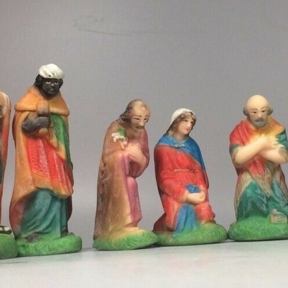 Nativity Scene Christmas display Mary baby Bartolini Hijo Taller - Picture 2 of 13